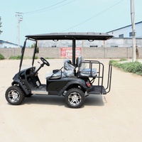 Voiture électrique 4 places Véhicule de golf Accessoires de chasse Buggy Scooter tout-terrain Chariot de golf électrique avec contrôleur Curtis