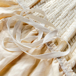 Star Chain Elastic Sofa <b>Cover</b> Quilted Solid Color Polyester Full Coverage Machine Washable <b>Stretch</b> Slipcover for All Seasons - Product Image 4