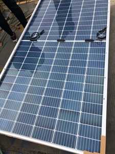 Panneau solaire bifacial double vitrage Longi Solar Mono LR5-72HBD HiMO5 550w 555w pour système solaire au sol - Product Image 5