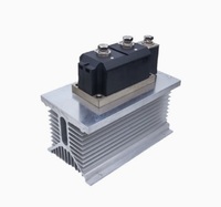 Fabricant de dissipateurs thermiques à ailettes de Dongguan, dissipateur thermique industriel en aluminium série 1000 refroidi par eau, taille 350x120x35mm
