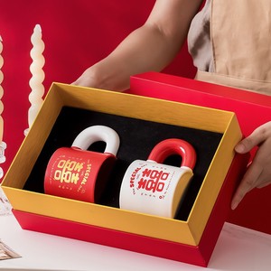 แก้วเซรามิกออกแบบเองพร้อมโลโก้ สำหรับงานแต่งงาน เปิดกิจการ กาแฟ อาหารเช้า ของขวัญ แก้วเดี่ยว - Product Image 3