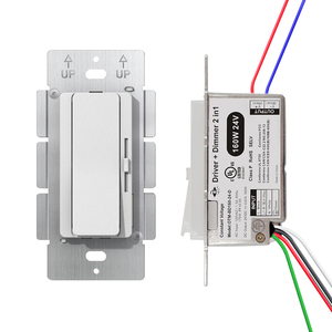 Nhà máy bán OTM-BD160-24-D ul được liệt kê DC24V 6.77a lái xe + dimmer 2 trong 1 điện áp không đổi 160 Wát PWM đầu ra dẫn lái xe - Product Image 1