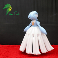 2026 Hongyi Poupée gonflable personnalisée mignonne avec son et effet sonore, jouet animal gonflable pour fille