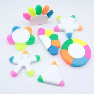 Stylo Marqueur Personnalisé avec Logo Imprimé, Cadeau de Papeterie Promotionnel, Stylo Blanc OEM, Surligneur - Product Image 2