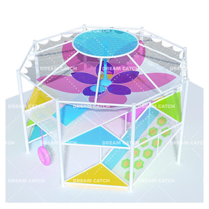 Dream Catch Diseño personalizado Comercial Niños Adultos Adventure Park Juego de escalada Atracción <span class=keywords><strong>Crochet</strong></span> Net Knit Indoor Rope Course - Product Image 5