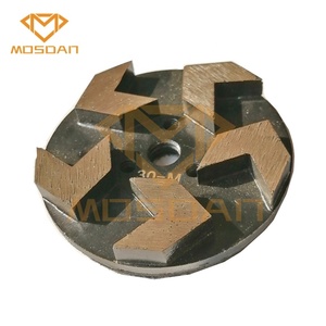 <span class=keywords><strong>3</strong></span> Inch Stonekor Xps Cps V-Elcro Metalen Band Slijpplaat Met 5 Pijlen Diamant Segment - Product Image 4