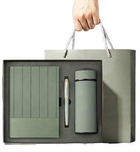 Coffret Cadeau d'Affaires de Luxe pour Halloween, Fait Main, Carnet et Stylo en Papier Sérigraphié, Personnalisable avec Logo - Product Image 1