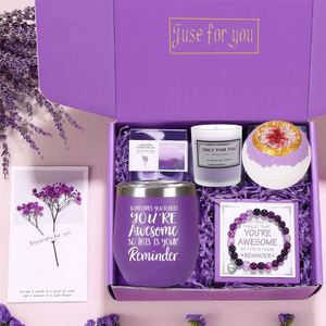 High-End Cross-Border Creative <b>Gift</b> Box with Bath Salts Soap Candles for Best Friend Birthday & Holiday <b>Gifts</b> - Product Image 4