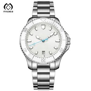 मिगा आकस्मिक दैनिक कस्टम लोगो 38 मिमी <span class=keywords><strong>10</strong></span> एटम वाटरप्रूफ स्वचालित युगल पुरुष और महिला गोताखोर घड़ी के लिए - Product Image 6