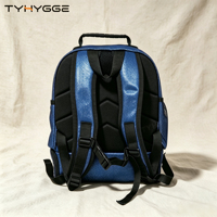 Sac à dos scolaire personnalisé bleu roi à paillettes pour enfants, 1 pièce MOQ, sac à dos brillant et scintillant, sac à dos personnalisé avec logo