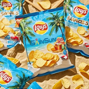 Custom Printed Potato Chip <b>Bags</b> Aluminum Foil Plastic Plantain Chips Packaging <b>Bags</b> Food Banana Snacks Pouches for Potato Chips - Product Image 3