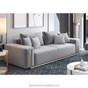 土耳其风格皇家家具沙发套装蓝色超细纤维放松沙龙沙丘现代曲线沙发在中国