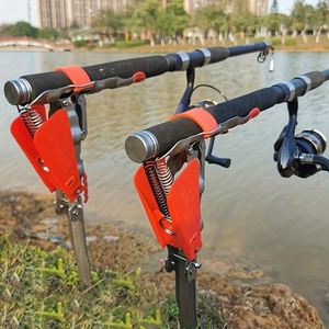 Soporte Automático para Caña de Pescar, Plegable, de Acero Inoxidable, con Base para el Suelo, para Equipo de Pesca - Product Image 1