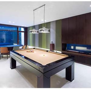 Table de <span class=keywords><strong>billard</strong></span> moderne en bois massif de 9 pieds avec queue de <span class=keywords><strong>billard</strong></span>, caoutchouc K55 de haute qualité, durable, accessoires de <span class=keywords><strong>billard</strong></span> pour usage domestique - Product Image 5