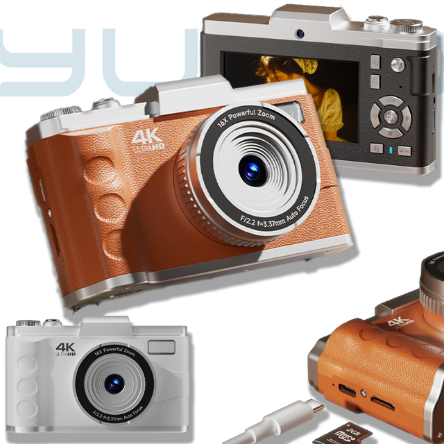 Yuniq Retro CCD Camera for Vintage Style Photos with 4K Video and Long Battery Life Perfect Gift M11