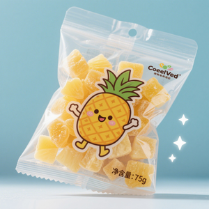 맞춤형 3D 날짜 립글로스 수지 주스 필러 블라인드 과일 수집 가방 PP PET 플라스틱 포장 - Product Image 1