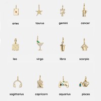 Pendentif en forme de note de musique, style punk, en acier inoxydable plaqué or 18 carats, pour bracelet, collier, accessoires DIY