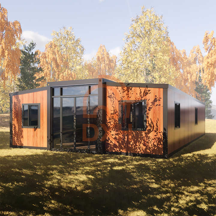 Factory Luxury 40 ft Prefab Expandable Folding Double wings ...