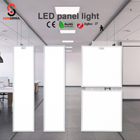 Panneau lumineux LED encastré pour plafond suspendu CE RoHs 2x2 595x595 3000-6500k 600x600 pour bureau