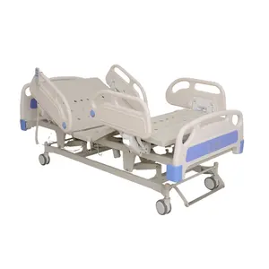 Jiede peralatan medis merek ABS elektrik tiga bermotor 3 fungsi tempat tidur medis