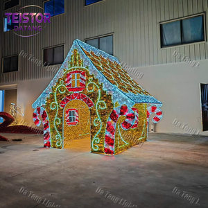 Arche lumineuse de Noël pour centre commercial, idéale pour les photos de vacances - Product Image 3