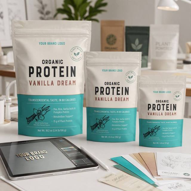 Wholesale Pea Protein Powder Supplement Adult Muscle Building Sports Nutrition Private Label Supply