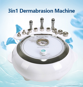 Machine de microdermabrasion <span class=keywords><strong>Jet</strong></span> d'oxygène lueur <span class=keywords><strong>diamant</strong></span> Dermabrasion outils de soins de la peau poudre sous vide en cristal pour le nettoyage du visage - Product Image 2