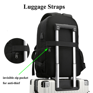 Nueva mochila unisex <span class=keywords><strong>para</strong></span> ordenador <span class=keywords><strong>portátil</strong></span> de moda logotipo personalizado carga USB adolescentes estudiantes universitarios mochila escolar bolsas - Product Image 4