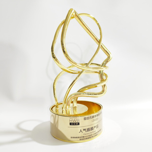 <span class=keywords><strong>2025</strong></span> thiết kế mới kim loại dòng vàng giải thưởng Trophy quà Tặng lưu niệm huy chương và danh hiệu ly quà tặng cho mỹ phẩm tốt nhất bán hàng giải thưởng - Product Image 3