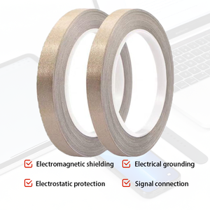 Pita Kain Konduktif Tahan Suhu Tinggi dengan Resistansi Kurang dari 0,05 Ohm untuk Perisai Pembuangan Panas Chipset Motherboard Ponsel - Product Image 1