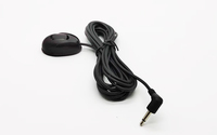 Micrófono GPS de Buena Calidad Modelo Scn 123, Micrófono Estéreo para Auto, Negro/Blanco, Cable de 3m