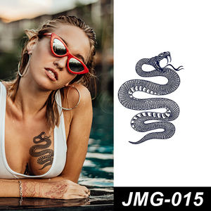 2023新款部落蛇纹身贴纸持久防水手臂纹身男女临时工 - Product Image 1