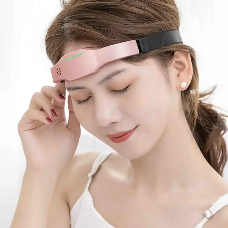 Best Verkopende Producten Draadloze Microcurrent Ems Head Sleeper Massager Slapeloosheid Slaaphulpmiddel Machine