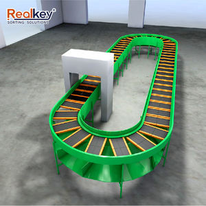 Nouveau système de tri de colis Realkey Bomb Bay, expédition rapide, automatisation, haute efficacité, résistant au feu, système de tri de colis pour le commerce électronique - Product Image 4