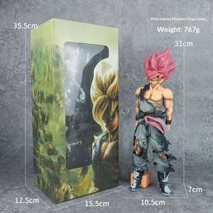 Figurine Saiyan Vegeta Son <span class=keywords><strong>Goku</strong></span> Gogeta Super 4 endommagée en combat, modèle PVC écologique, jouet anime tendance, cadeau pour garçons - Product Image 5