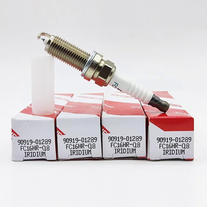 หัวเทียนคุณภาพสูงสำหรับโตโยต้าสำหรับ Camry wildander 18 + <span class=keywords><strong>Prius</strong></span> Rush Vios Corona 90919-01289 FC16HR-Q8 3524 267700-8780 OEM - Product Image 1