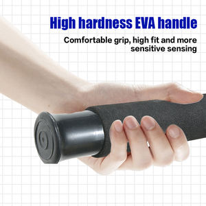 <span class=keywords><strong>Canne</strong></span> à pêche légère jaune en 3 sections pour la pêche en bateau en mer, idéale pour la pêche en eau salée - Product Image 4