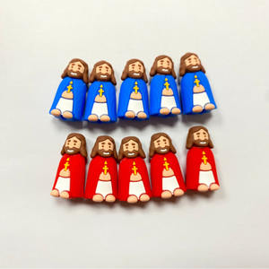 Nouveau doux de qualité alimentaire dessin animé breloques bricolage accessoires 3d personnalisé Silicone perles focales pour la décoration bijoux stylos porte-clés fabrication - Product Image 1