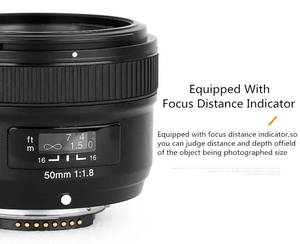 เลนส์ Yongnuo YN50MM F1.8 รุ่นดั้งเดิม รูรับแสงกว้าง โฟกัสอัตโนมัติ สำหรับกล้อง DSLR เลนส์ 50 มม. F1.8 สำหรับ <span class=keywords><strong>Nikon</strong></span> - Product Image 3