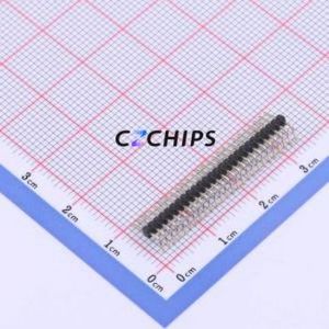 X1311WR-26J-C26D40 Pin Header Bent Lead Through Hole,P=1.27mm Connector 1x26P 1.27mm 1.27mm Pin Header - Product Image 1