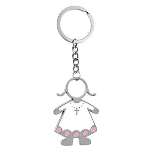 Portachiavi in Peluche a Forma di Ragazza, Vendita Singola - Product Image 1