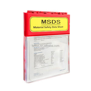 Chemical Material Safety <strong>Data</strong> <strong>Sheet</strong> A4 Paper MSDS Storage Box File Management - Product Image 2
