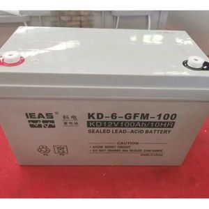 Batería de plomo-ácido sellada IEAS 12V 100Ah KD-6-GFM-100 para UPS y sistemas solares - Product Image 1