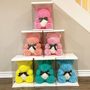 Oso de Peluche de 25cm, 40cm, 70cm, de Espuma de Alta Calidad con Caja de Regalo, Regalo de San Valentín, Oso de Peluche de PE para Cumpleaños - Product Image 4