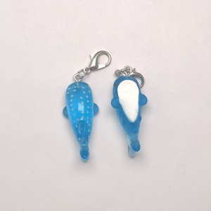 พวงกุญแจ3D ขนาดเล็กจี้รูป<span class=keywords><strong>ฉลาม</strong></span>วาฬสีน้ำเงินมหาสมุทรสัตว์ทะเลสำหรับทำเครื่องประดับ - Product Image 1