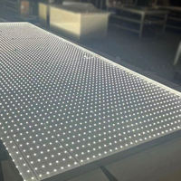 Barre lumineuse LED à diffusion de lumière arrière, bande rigide, lentille de diffusion, SMD2837, 14 LED, 10W, 12V, blanc, alliage d'aluminium, IP33, contrôle par application