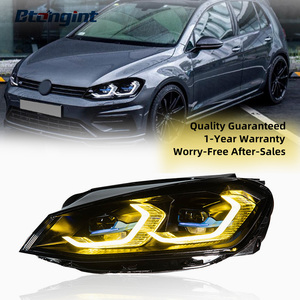 Faro a LED bicolore modificato stile G22 con proiettore e DRL ad alta luminosità per VW <span class=keywords><strong>Golf</strong></span> <span class=keywords><strong>7</strong></span> MK7 2013-2017 H4/H7 2016-2020 - Product Image 1