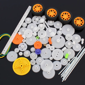 Tự chế mô hình robot ổ đĩa bốn bánh đồ chơi phụ kiện bánh xe tự làm mô hình xe tăng bánh xích - Product Image 5