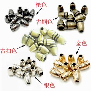 Terminales de cordón Jin Ming chapados en aleación, estilo clásico, para hebillas de prendas, botones de ojal, duraderos - Product Image 3