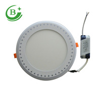 Plafonnier led encastrable multicolore de forme circulaire, 6/3w, luminaire décoratif de plafond, éclairage d'intérieur, lumière rgb